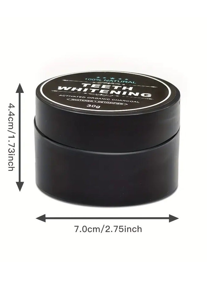 Rozino Coconut Shell Activated Carbon, Whitening Teeth Powder, Deep Cleans, Fresh Breath, No Fragrance, Reusable, Suitable for Toothbrushes And Tongue Cleaners Coconut Shell Activated Carbon, Whitening Teeth Powder, Deep Cleans, Fresh Breath, No Fragrance - Image 2