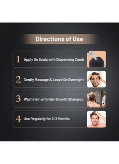 Formen Hair Growth Oil 100% Natural With 22 Powerful Scalp Health And Hair Growth Ingredients 100Ml ; Onion Oil Black Seed Oil Neem & Amla Oil ; No Mineral Oil  - Image 5