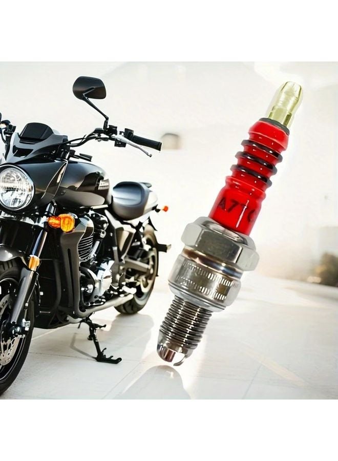 High Performance Three Wire Three Claw A7TC Spark Plug 1pc Stainless Steel For 50Cc To 150Cc Vehicles - Image 3