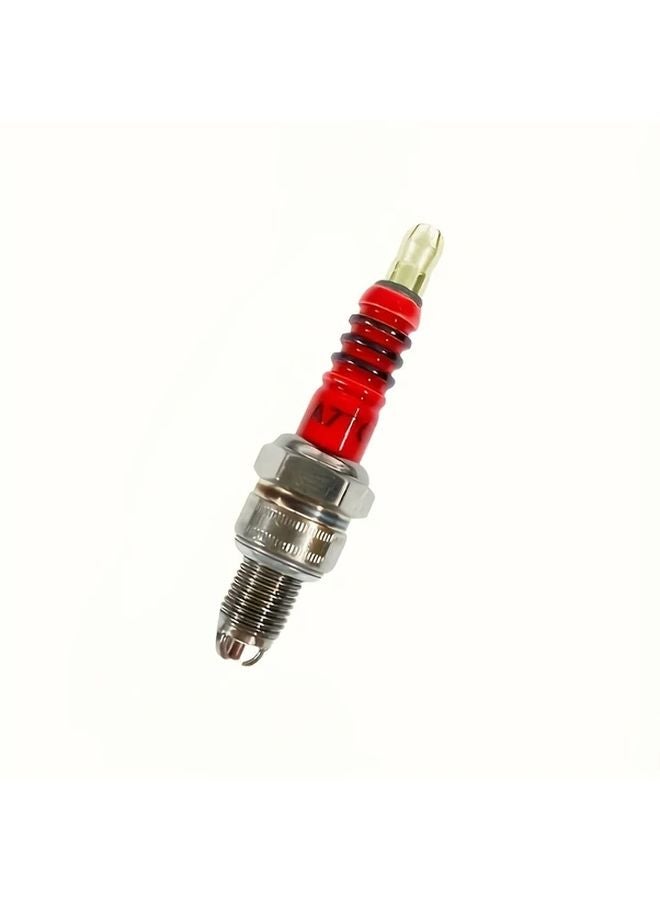 High Performance Three Wire Three Claw A7TC Spark Plug 1pc Stainless Steel For 50Cc To 150Cc Vehicles - Image 1