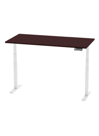 Flexispot Standing Desk Dual Motor 3 Stages Electric Stand Up Desk 120cmx75cm Height Adjustable Desk Home Office Desk White Frame + Apple Cherry Desktop - pzsku/Z54B25022F8721013CFC5Z/45/_/1715152048/b829903d-831d-4fb7-b8c9-49cf65ac3841