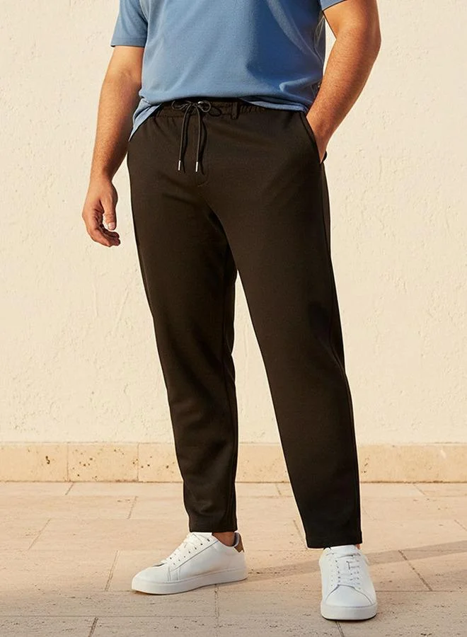 Maxim Splash Maxim Plus Regular Fit Trousers with Pockets