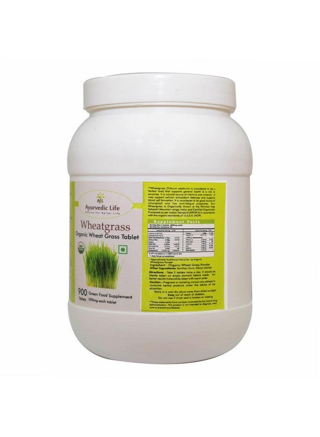 AL Ayurvedic Life Wheatgrass tablets Superfood - 900 tablets Value Pack of 5 - Image 4
