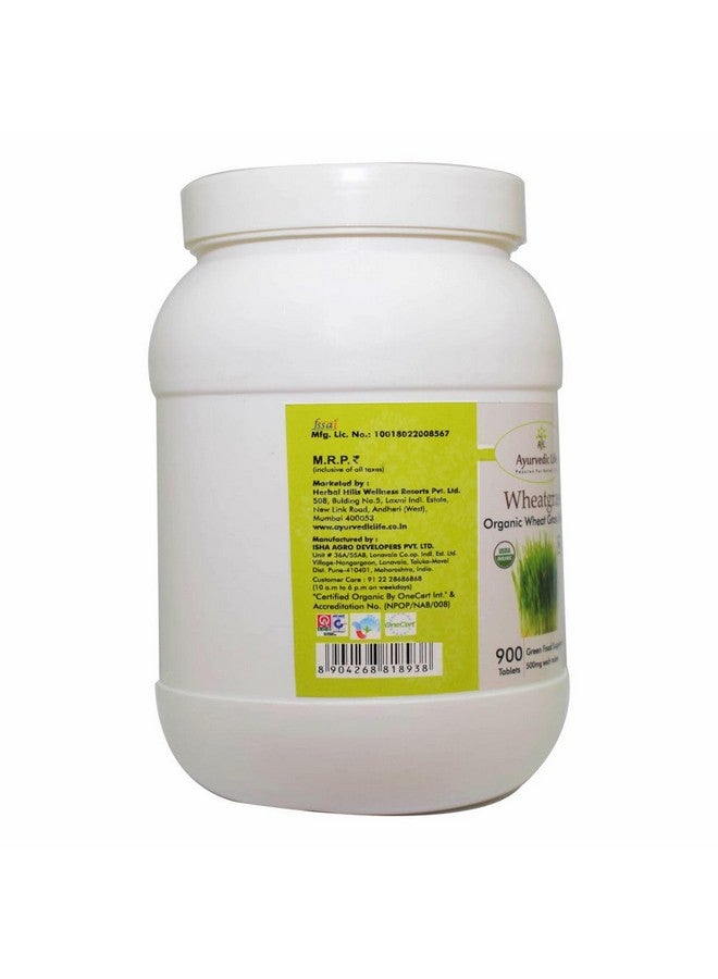 AL Ayurvedic Life Wheatgrass tablets Superfood - 900 tablets Value Pack of 5 - Image 5