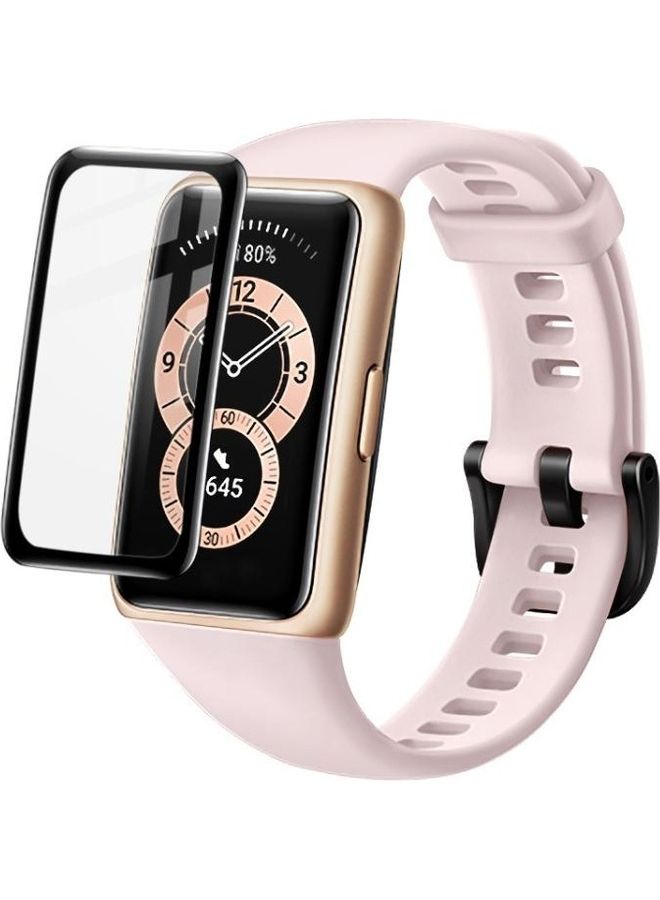 NIBEMINENT For Huawei Band 6 Plexiglass HD Watch Protective Film Multicolour - Image 1