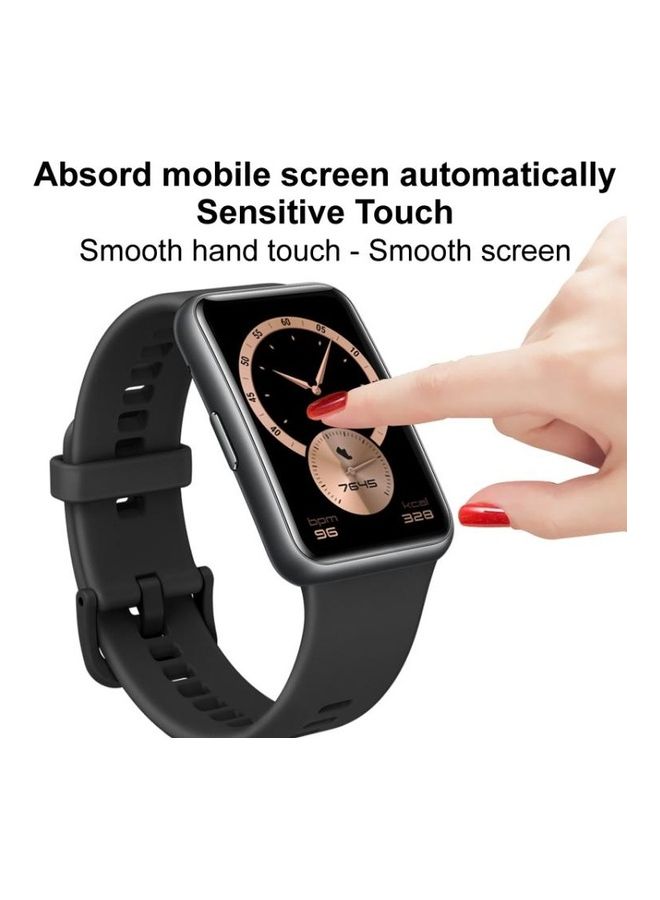 NIBEMINENT For Huawei Band 6 Plexiglass HD Watch Protective Film Multicolour - Image 4
