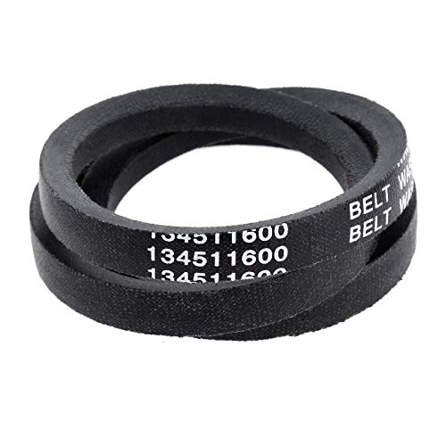 DRELD 134511600 Washer Drive Belt, Replacement for Frigidaire, Whirlpool, Kitchen Aid, Admiral, Amana, Estate, Jenn-Air, Replaces # 1156860 131234000 131686100 13416110 AP3867042 PS1146950 - Image 1