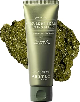 PESTLO PESTLE ROAD Spicule ReBorn Exfoliating Peeling Mask 423 oz120ml Gentle Exfoliation Nourishing Hydrating Sebum Control Soothing Radiant Skin Pore Tightening - Image 1