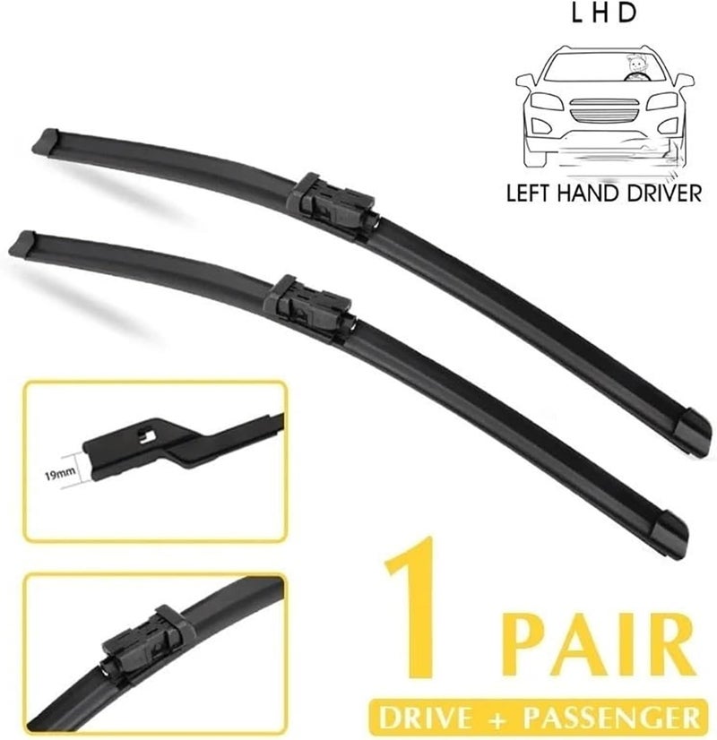 Wivplex Car Front Wiper Blades for X6 E71 2013-2014 - Image 3