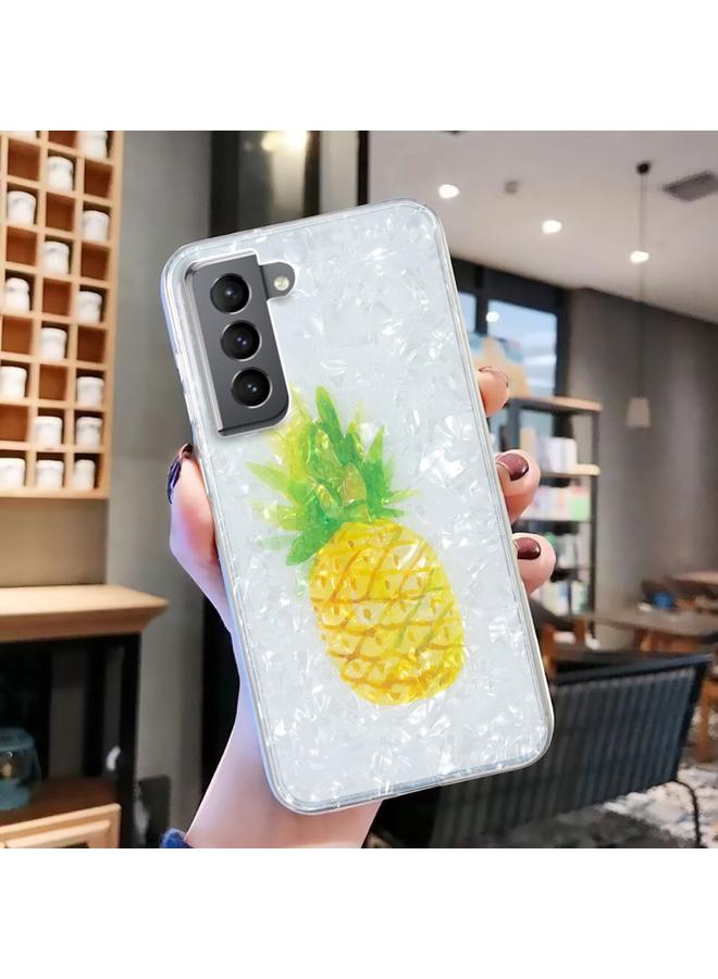 S-TOP Case For Samsung Galaxy S21 5G IMD Shell Pattern TPU Phone Case - Image 4