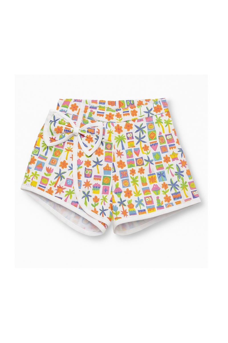 Nanaz Girl Printed Shorts