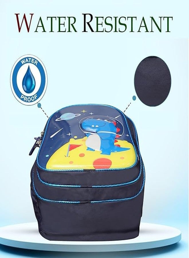 LAVI Kids Hardshell dinoTheme Three Piece Bag School Bag, Sling Bag and Pencil Pouch Bag Combo School Bagpack for Kids (Dino) - Image 3