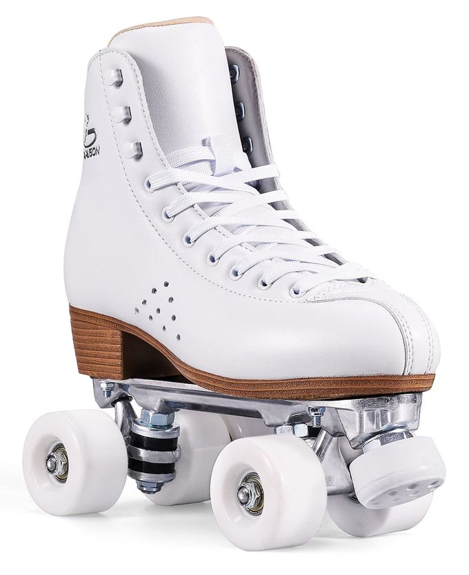 PAPAISON Roller Skates For Women And Girls, Deluxe 2 Layer Microfiber Leather Double Row-Classic Roller Skates For Men, Professional Outdoor Indoor Quad-Skates For Kids & Adults - Image 4