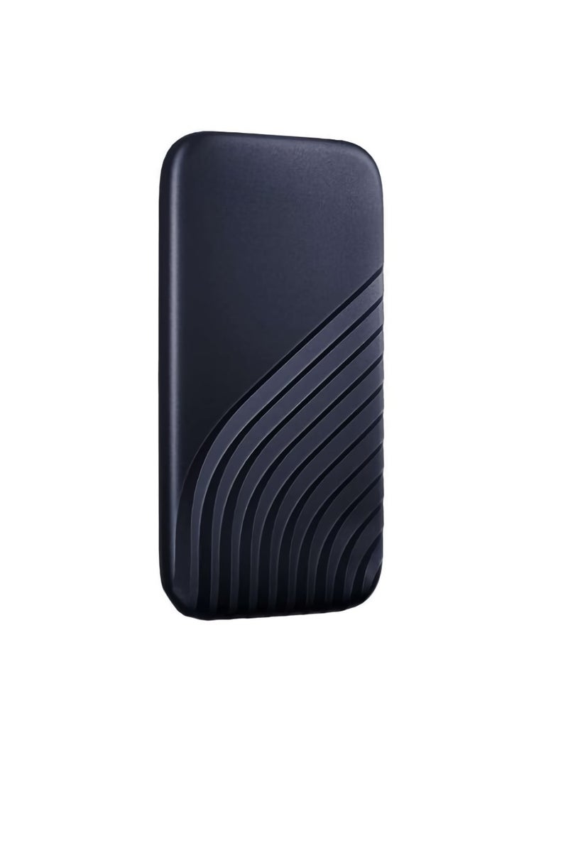 Portable SSD, Portable External Solid State Drive, Sturdy And Blazing Fast Data Storage Drive, Password Protection Backup Drive With Hardware Encryption, (1pc, Navy Blue, 1TB) - Image 1