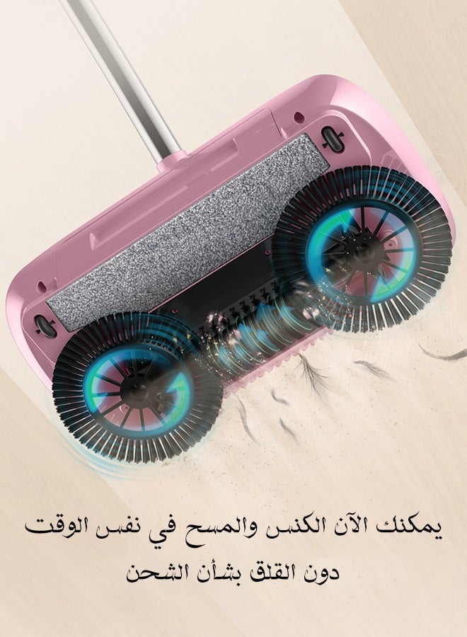 Smart Upright Cleaning Set: Broom & Dustpan Combo for Effortless Home Tidying - Image 2