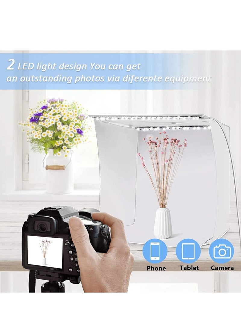 PULUZ 6 Background Folding Portable Photo Lighting Studio Shooting Tent Box 15*15  - Image 2