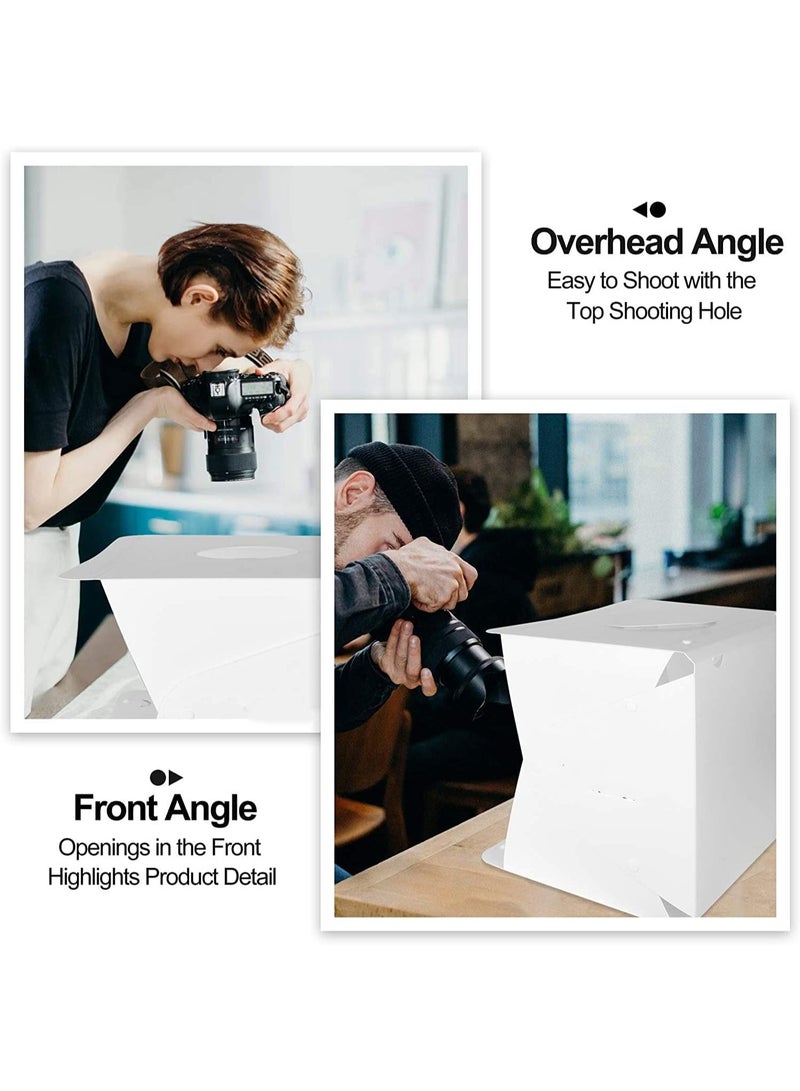 PULUZ 6 Background Folding Portable Photo Lighting Studio Shooting Tent Box 15*15  - Image 3