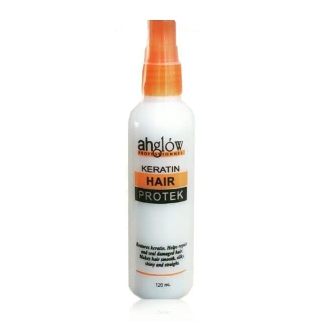 PROTEK Hair Treatment Spray with Keratin Restores Keratin to improve overall strength protect nourish revitalize repair and seal damaged hair Maintain silky and shiny look 120ml
