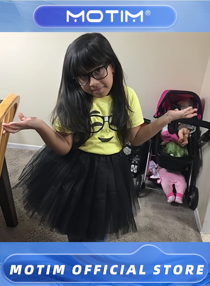 موتيم تنورة توتو للبنات الصغيرات، فستان باليه رقيق للأطفال الصغار - Image 3