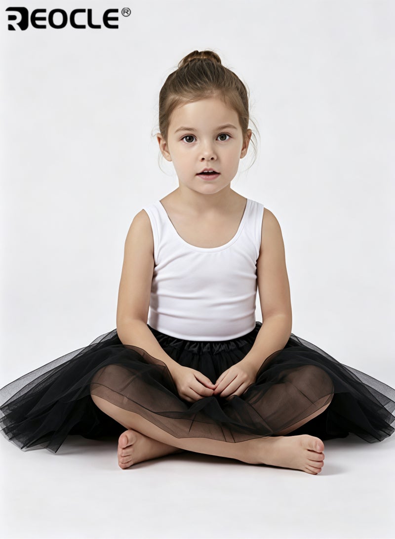 REOCLE Girl Tutu Skirt for Little Girls Fluffy Ballet Dress Up for Toddler Kids Children - Image 5