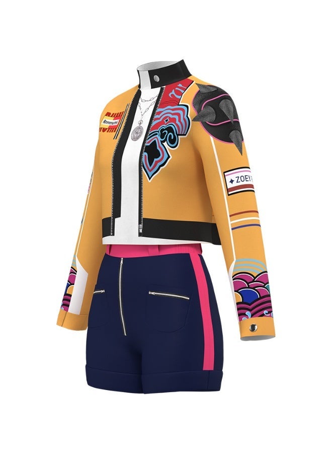 general K-Pop: Demon Hunters cosplay character party performance costume gift for Family and Friends - Image 2