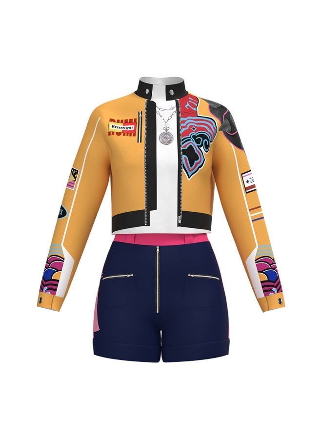 general K-Pop: Demon Hunters cosplay character party performance costume gift for Family and Friends - Image 1