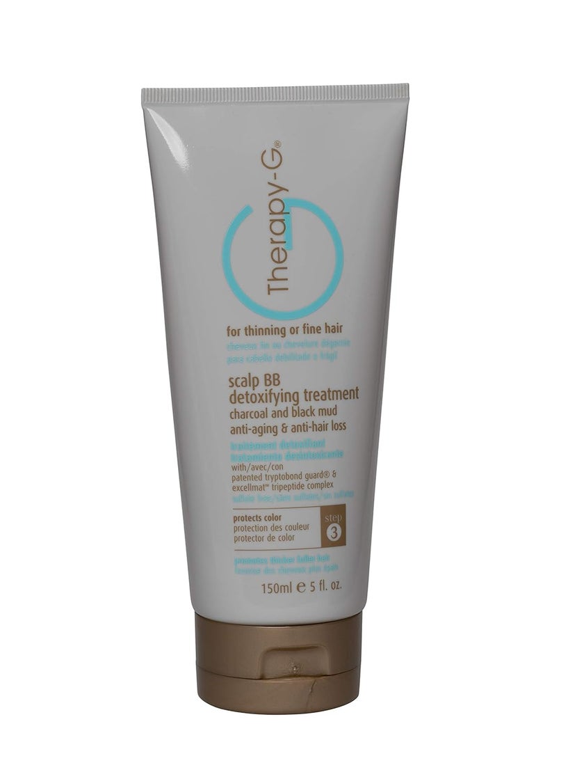 Therapy-G Therapy G SCALP BB DETOXIFYING TREATMENT  CHARCOAL AND BLACK MUD 5 oz 150 ml 