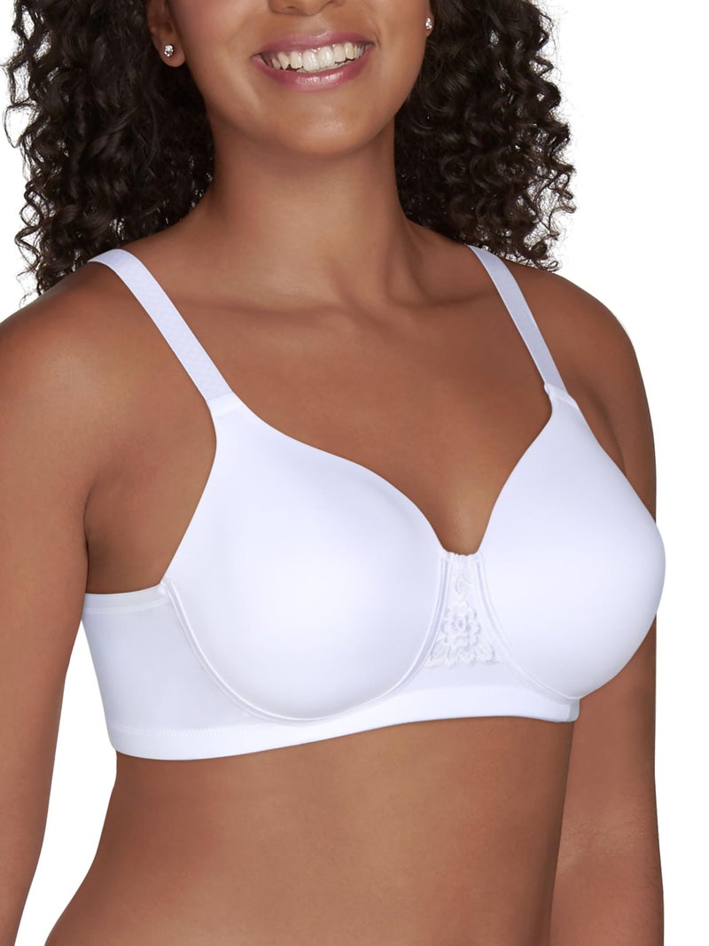Vanity Fair Womenâ€™s Beauty Back Full Figure Wirefree Bra 71380, star white, 38DDD - Image 2