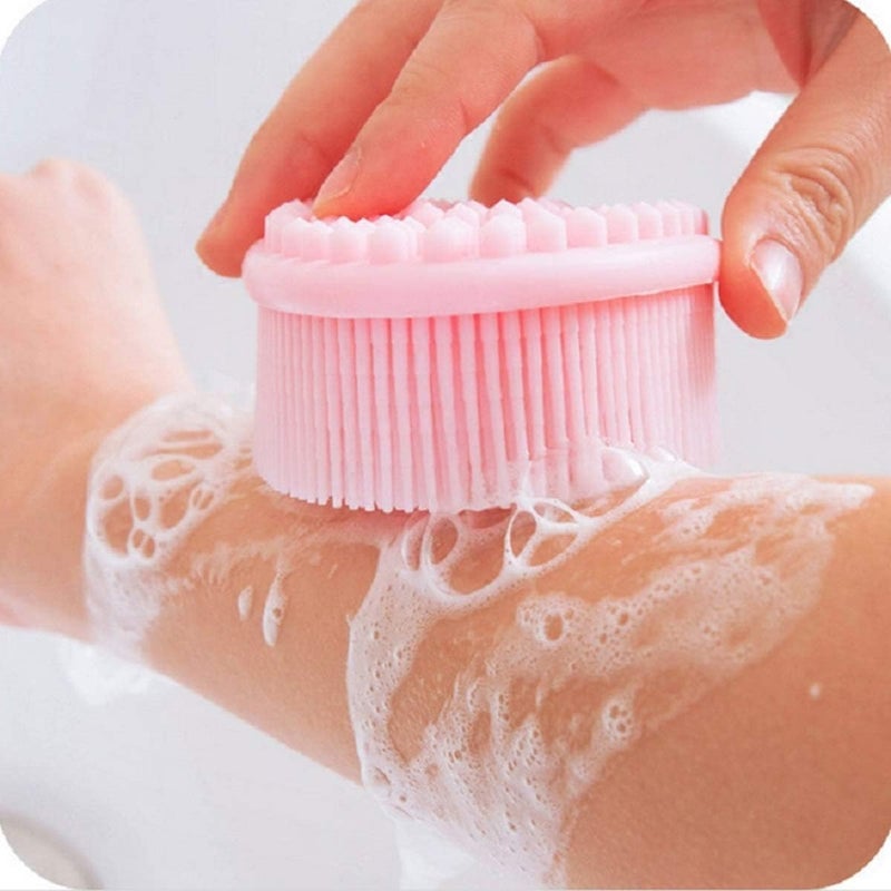 GLNRM Silicone Body Scrubber, Silicone Loofah Gentle Exfoliating, Silicone Bath Scrubbers, Gentle Massage With Body Scrubber For All Kinds Of Skin, Long Lasting, Improve Your Blood Circulation - Image 5