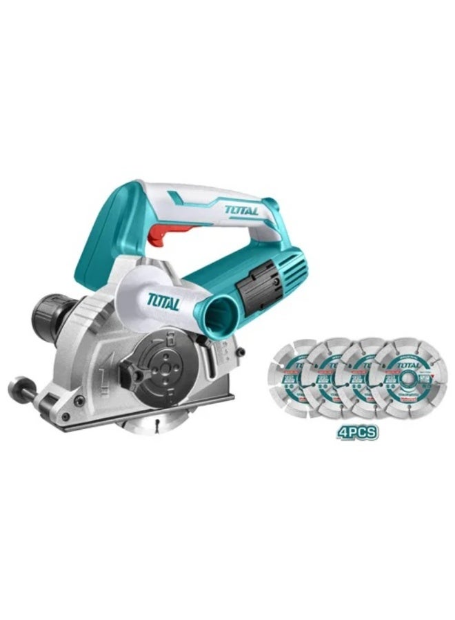 TOTAL Wall chaser 1500 W - 5 inch + 4 disc