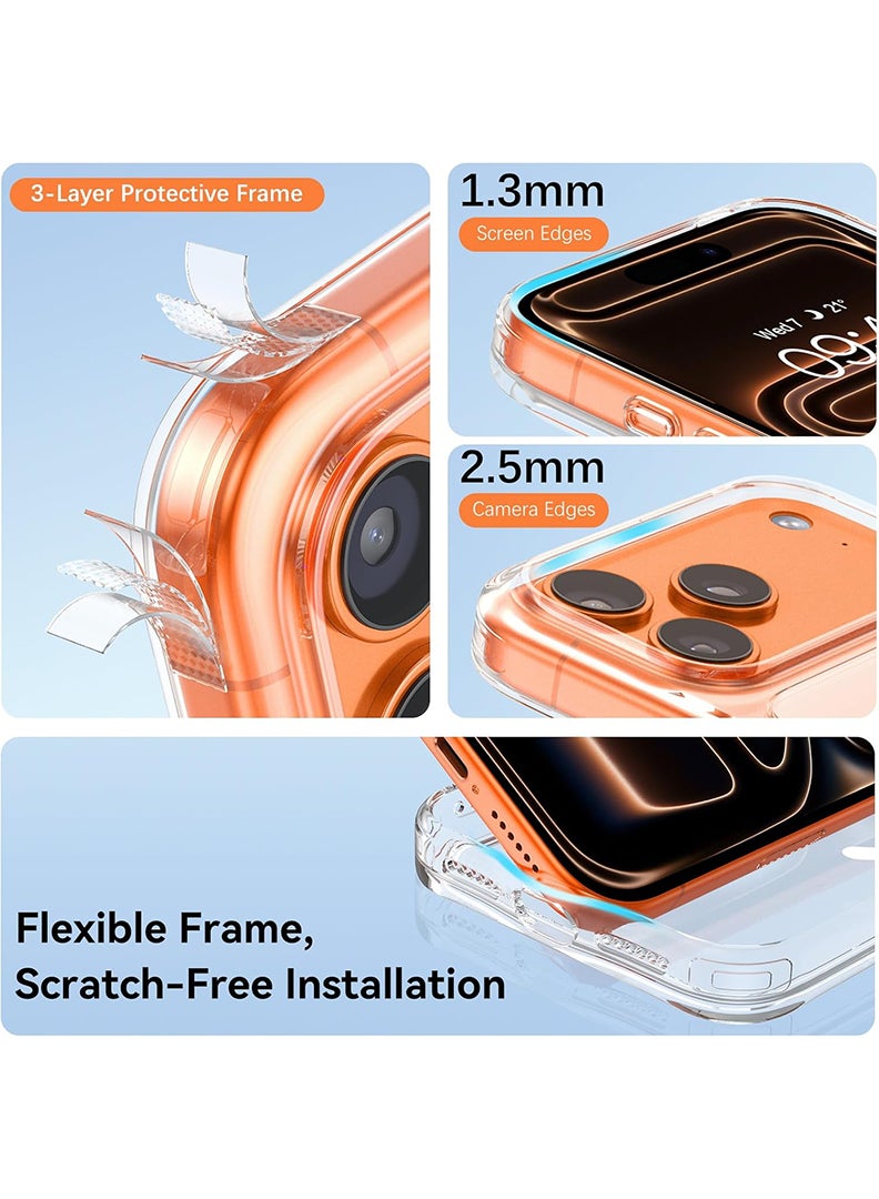 Theodor Magnetic Case for Apple iPhone 17 Pro Max Compatible with MagSafe Wireless Charging, Shockproof Phone Bumper Cover - Nirvana (2) - Image 2