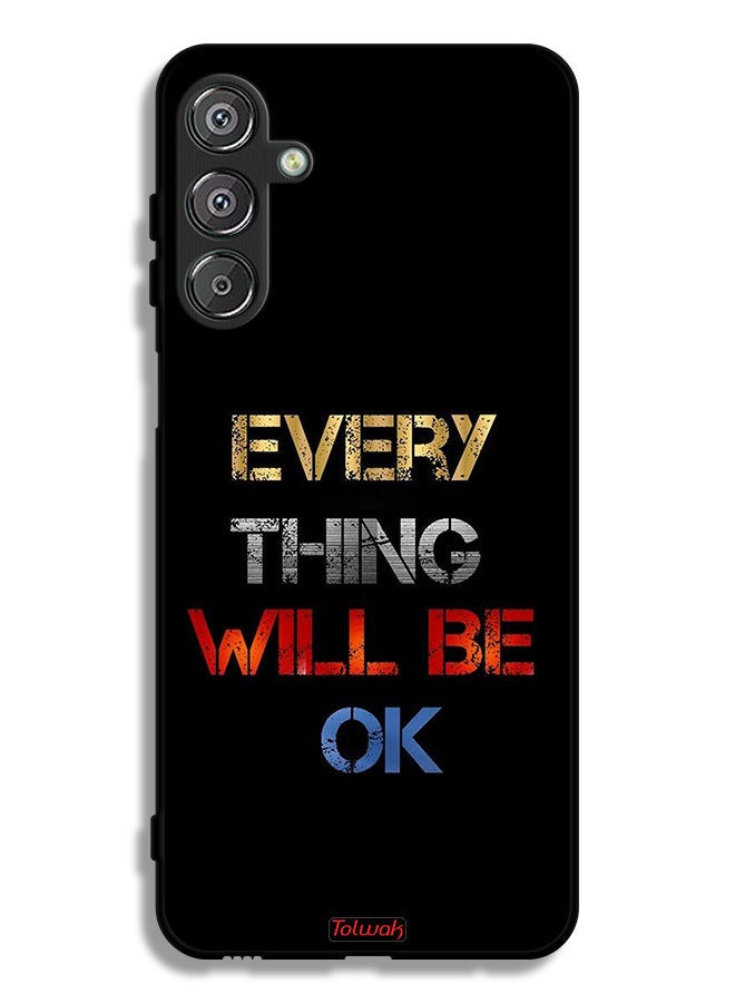 Tolwak Samsung Galaxy M36 Protective Case Cover Everything Will Be Ok - Image 1