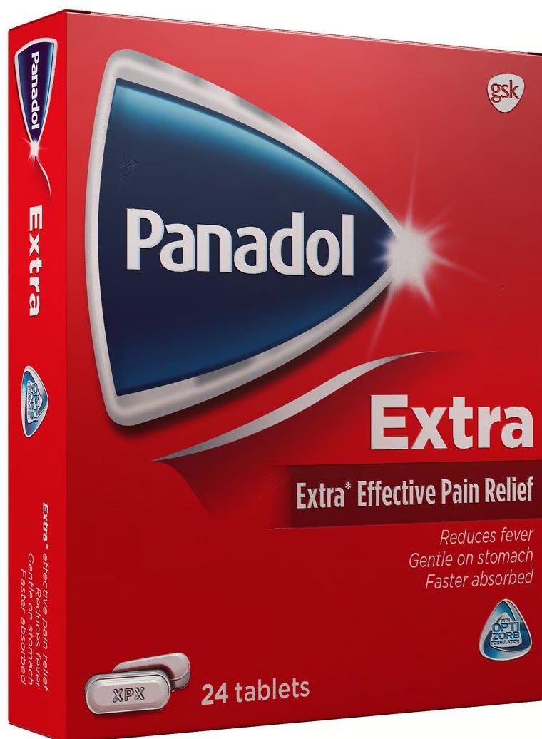 بانادول اكسترا مع اوبتيزورب 24 قرص