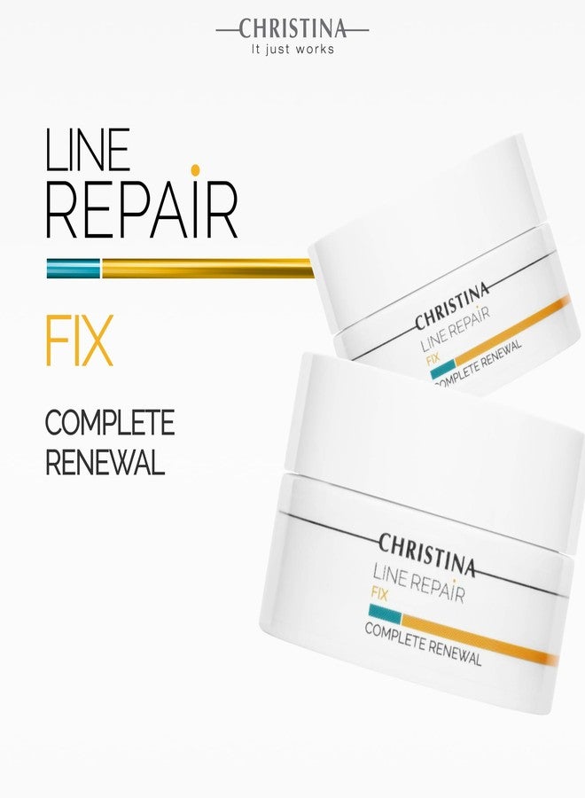 Christina Line Repair Complete Renewal Cream with Glycolic Acid | Anti-Aging AHA Face Repair Cream | Aquaderm Complex for Wrinkle Reduction, Elasticity Boost, and Even Skin Tone 50ml - Image 2