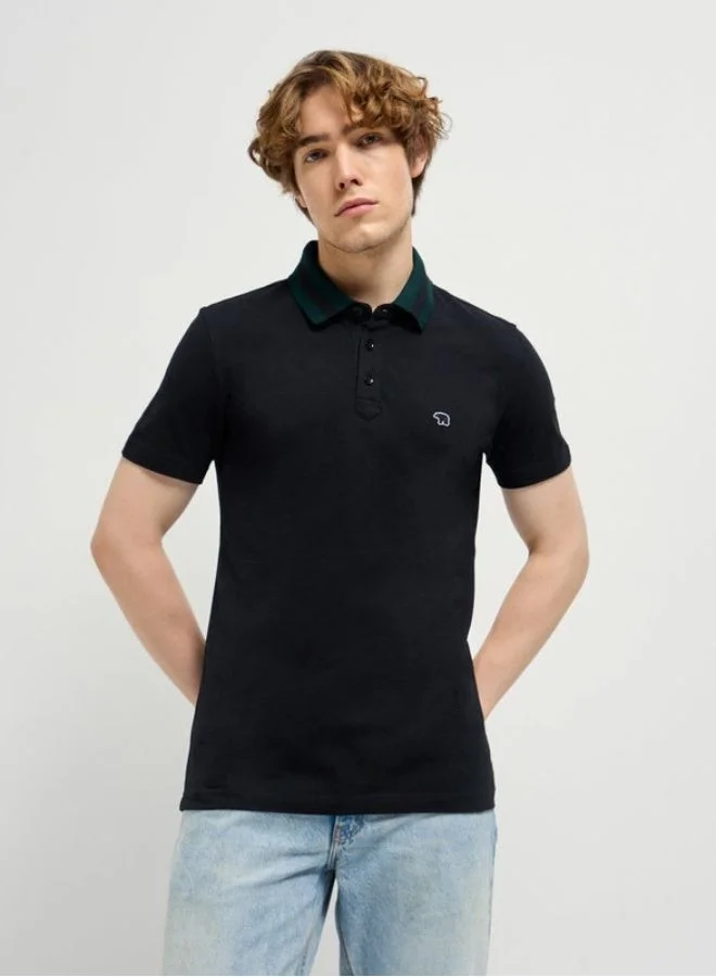 THE BEAR HOUSE Men's Polo Shirt for Casual & Semi-Formal Wear | Classic Collar Neck T-Shirt | Comfortable, Stylish & Versatile for Office, Travel, Outings & Everyday Use