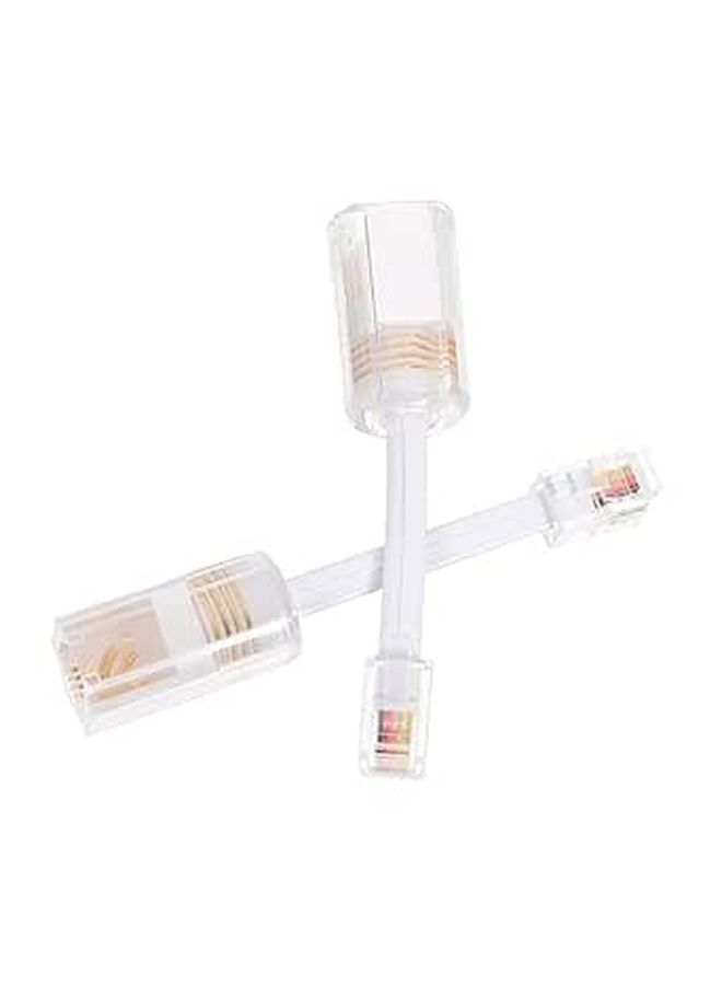 2 Pack Telephone Cord Detangler 360 Degree Rotating Anti Tangle Cable Untangler For Landline Reliable Phone Cord Management - Image 1