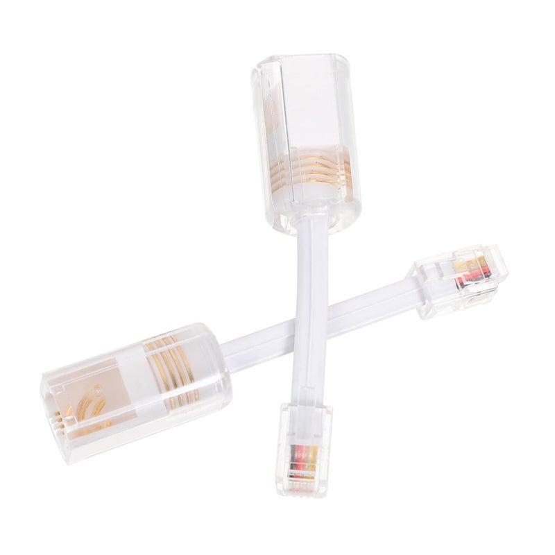 2 Pack Telephone Cord Detangler 360 Degree Rotating Anti Tangle Cable Untangler For Landline Reliable Phone Cord Management - Image 2
