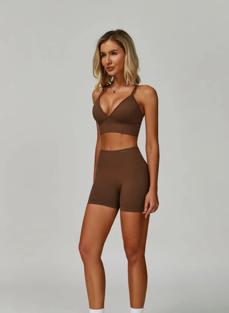 Womens V-Neck Sports Bra