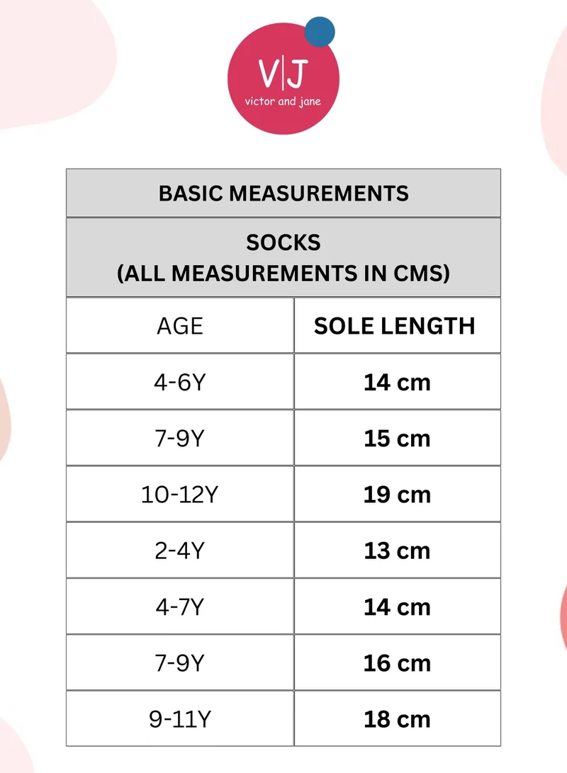 victor and jane 3 Pairs Checkered Crew Length Socks