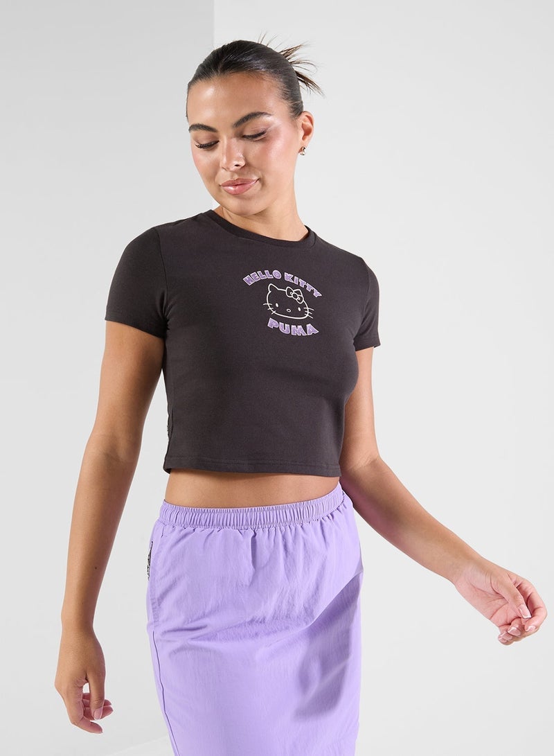 PUMA Hello Kitty Graphic Baby T-Shirt - Image 1
