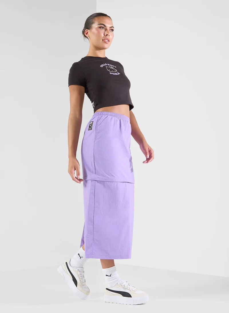 PUMA puma black Hello Kitty Graphic Baby T-Shirt for Women | Best Price UAE