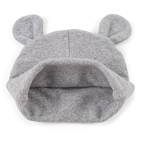 PESAAT Newborn Hospital Hat 0-12Months Preemie Boys Girls Beanie Solid Infant Baby Hats Autumn Winter (US, Age, Preemie, Double Layer/3Pack-B) - Image 3