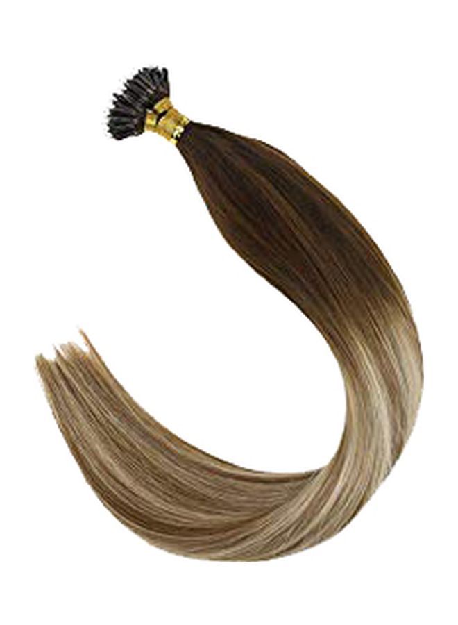 NIBEMINENT 50-Strand Hair Extension Blonde 18inch - Image 1