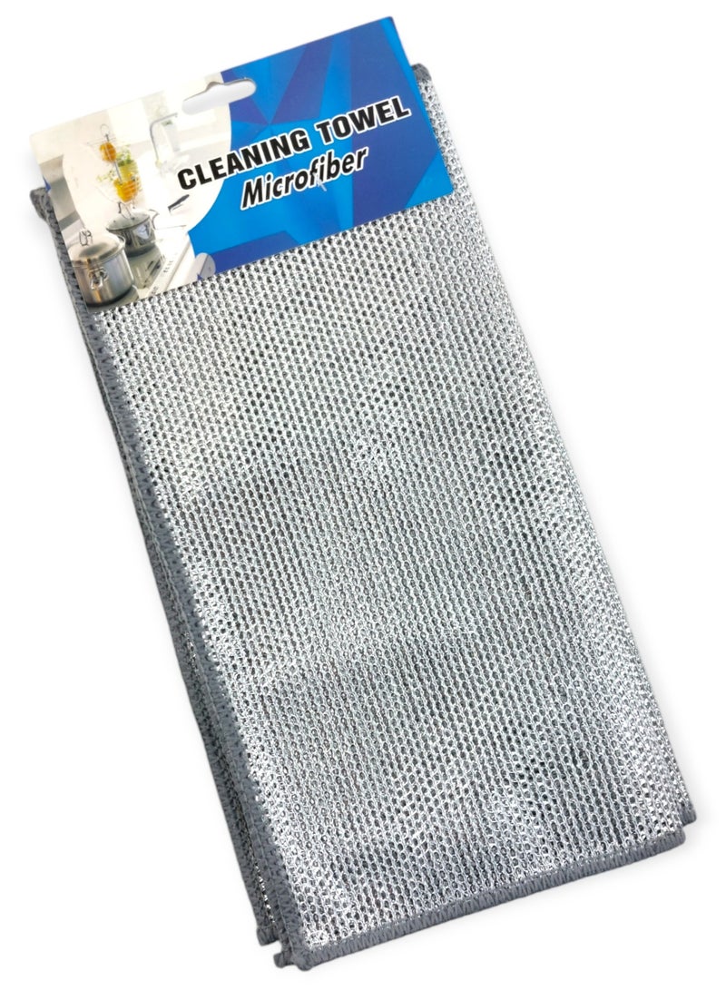 Cleaning Towel Microfiber - 2 Pcs. - 30*30 cm. - Image 2