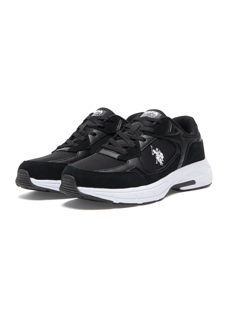 U.S. Polo Assn. Men's Black Low-Top Sneakers - Sleek Lace-Up Design, Comfortable and Versatile for Casual Outings  - Image 5