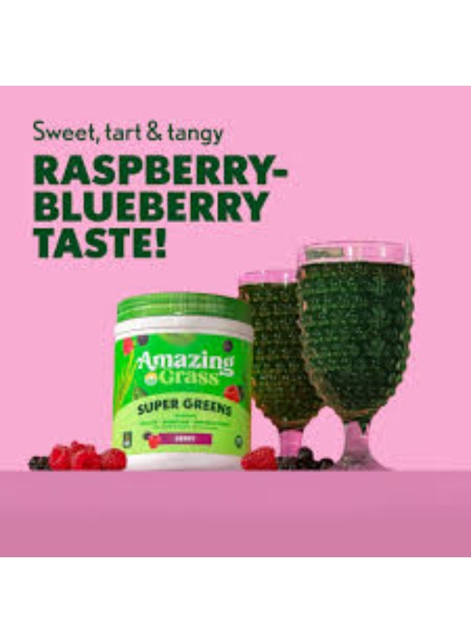 Amazing Grass, Super Greens, Berry 240 g - Image 3