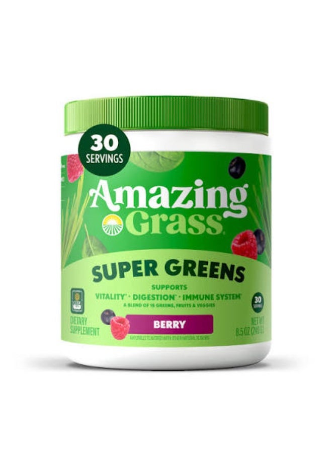 Amazing Grass, Super Greens, Berry 240 g - Image 1