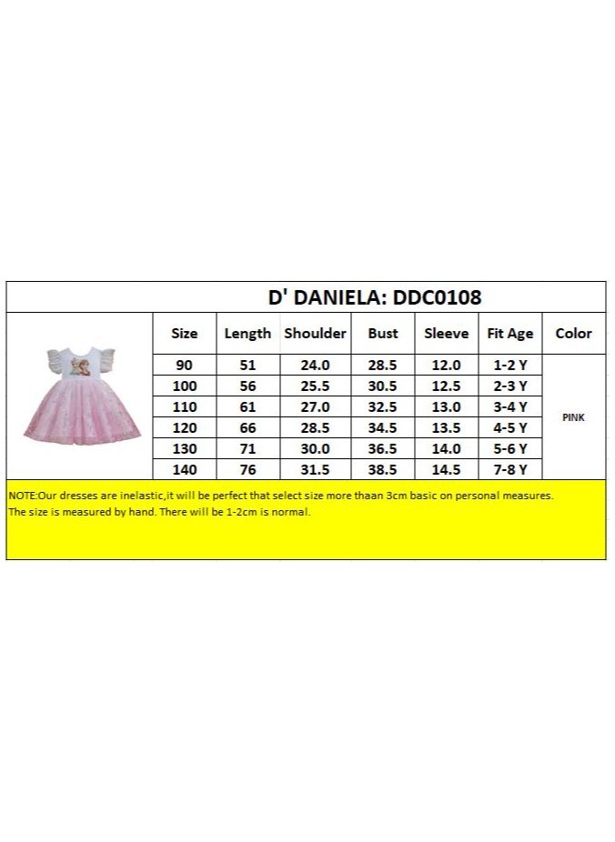 D'Daniela Pink Tulle Dress  - Image 5