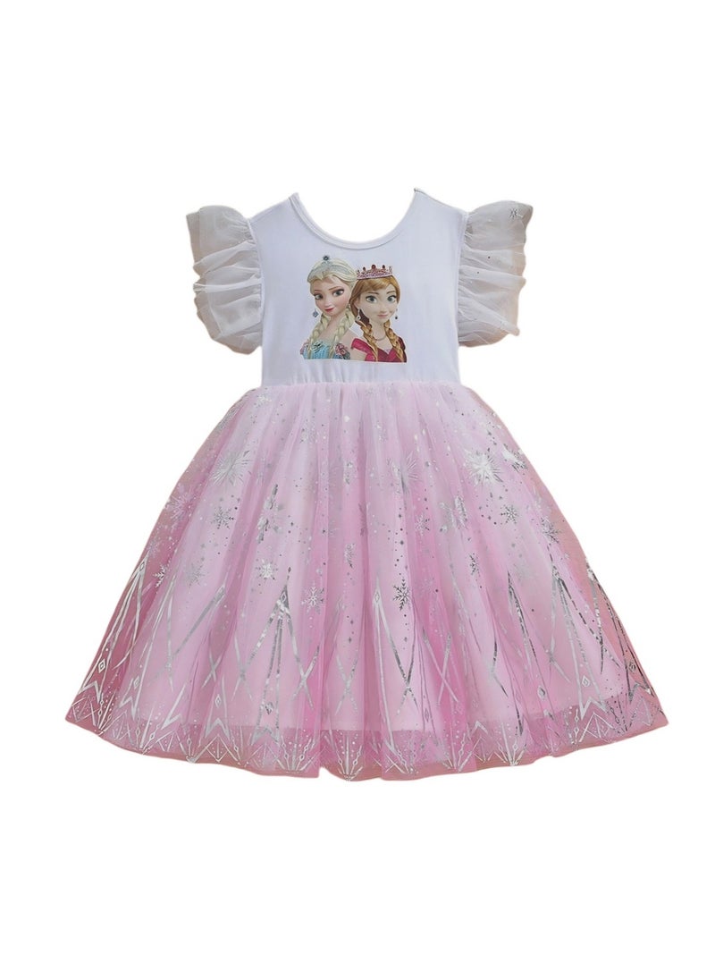 D'Daniela Pink Tulle Dress  - Image 1