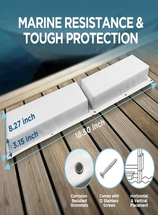 Sebnux Dock Fender Bumper Boat Dock Bumpers Dock Guard for Dock Side Edge (White, 36 Inch) - Image 3